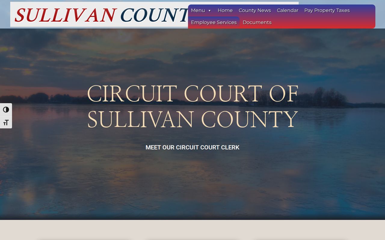 Sullivan County warrant records routing through the Circuit Court Clerk