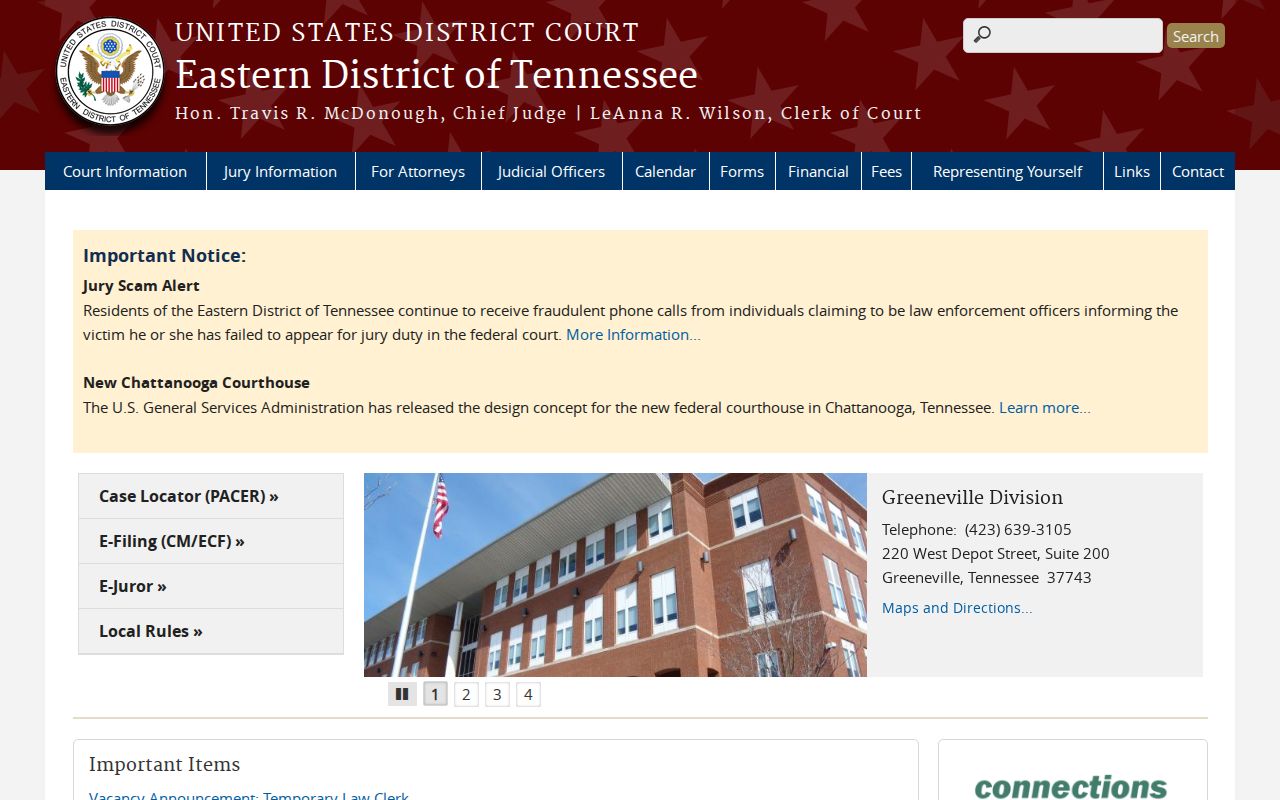 Sullivan County arrest warrant jurisdiction compared with federal court records